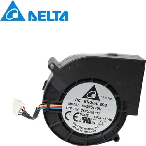 Delta New 9733 super large dry machine blower fan violence 12V 6A BFB1012UH 97*97*33mm