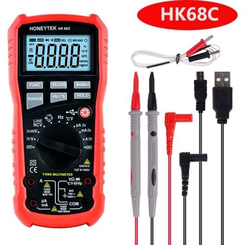 1 Pair Silicone Universal Probe Test Leads Pin 1000V 20A for Multimeter Needle Tip Meter Multi Meters Tester Lead Probe Wire Pen