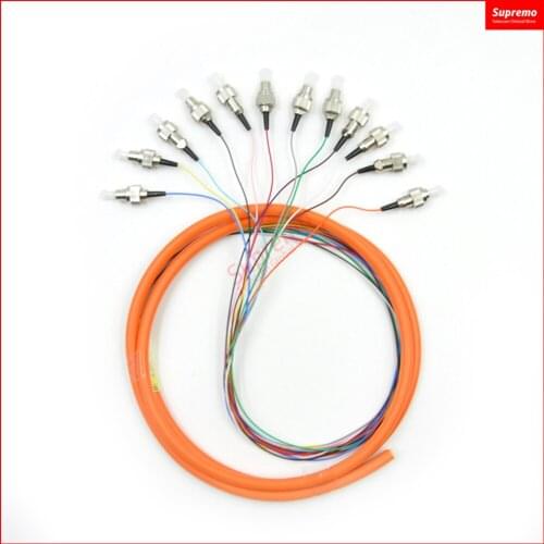 FC /UPC OM2 MM Multi Mode Optical Fiber Pigtail 0.9mm Simplex 50/125,1-3 Meters Buy more and save more