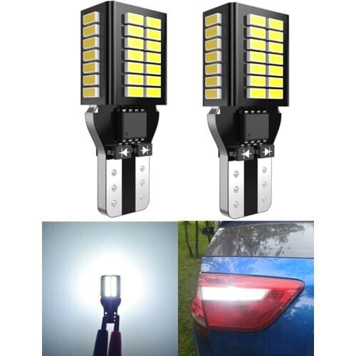 2x Canbus T15 W16W LED Backup Reverse Light lamp For Toyota Rav4 2006 - 2016 2017 2018 2019 Chr Corolla Auris Hilux White Xenon