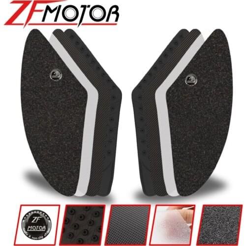 Motorcycle Bike Tank Gas Pad Knee Fuel Side Grips Protector Decals For Kawasaki Ninja ZX10R ZX-10R 2004 2005 2006 2007