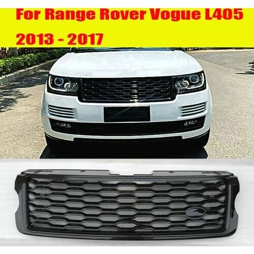 Fit For Land Rover Range Rover Vogue L405 Facelift 2013 2014 2015 2016 2017 facelift BLACK FRONT GRILLE