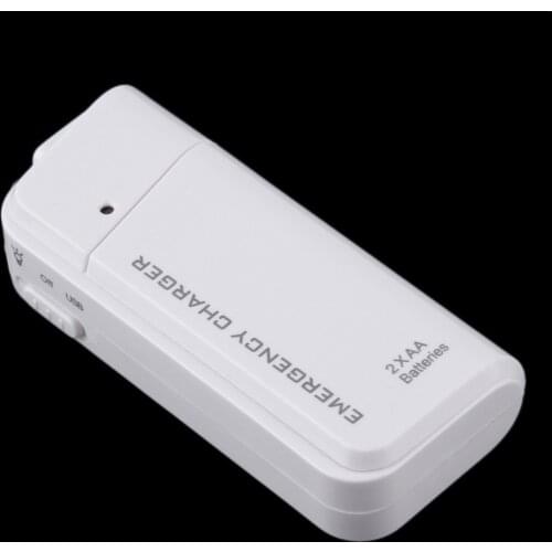 Portable Battery Holder Dual USB Power Bank Battery Box Mobile Phone Charger DIY Shell Case Charging Storage Case For Phone