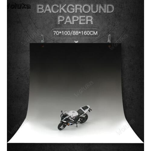 Professional photography gradient color paper thick waterproof seamless background paper photo studio props post video CD50 T10
