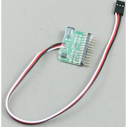 LED Controller For Sky Flight Hobby B25 Apache Princess Rc Warbird Plane