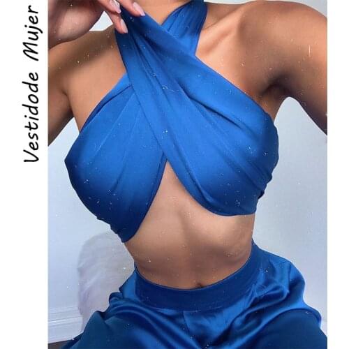 Sexy Bodycon Rompers Womens Jumpsuit Workout Active Wear Sleeveless 2021 Summer Satin Jumpsuits Skinny Bandage Tops Trousers