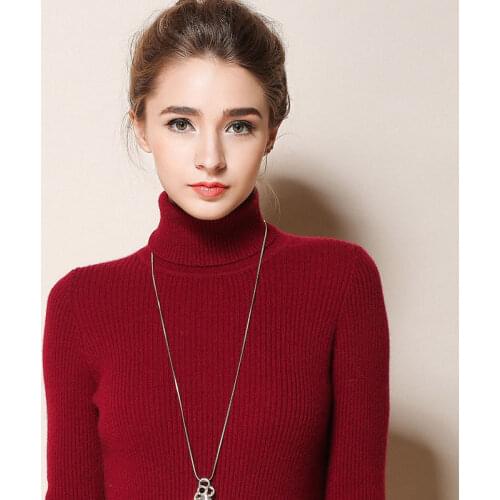 Turtleneck Women Cashmere Sweater Women Winter Sweater Ladies Warm Winter Woman Sweater Knitting Pullovers woman Sweaters 2021