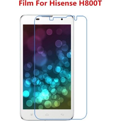 1/2/5/10 Pcs Ultra Thin Clear HD LCD Screen Protector Film With Cleaning Cloth Film For Hisense H800T