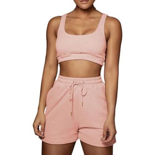 1 Set Women Yoga Suit Double Vest Strong Sweat Absorbing Polyester Breathable Workout Skinny Sports Suit Gym Yoga Set