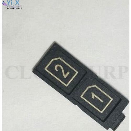 2PCS Dual SIM Card Tray Slot Holder Adapter for Sony Xperia Z5 Phone Replacement Spare Parts