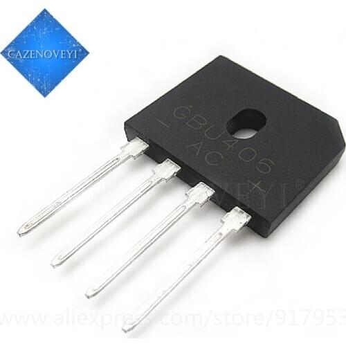 5pcs/lot GBU406 GBU410 GBU806 SIP-4 In Stock