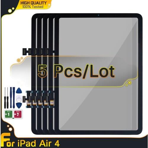 5PCS New Touch Screen For 10.9” iPad Air 4 Air4 4th Gen 2020 A2316 A2324 A2072 A2325 Touch Screen Digitizer Glass Panel