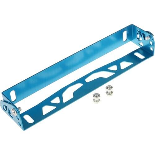 Aluminum Car Auto Racing License Plate Frame Tag Holder Replacement Blue