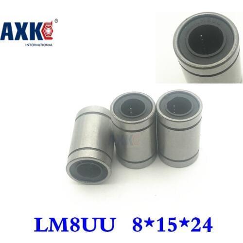 Free Shipping 1000pcs/lot LM8UU 8mm Linear Ball Bearing Linear Bushing CNC Linear Bearings