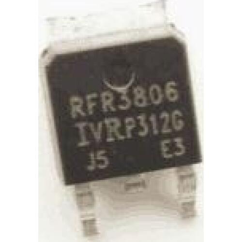 Free shipping 50PCS/lot 100% new import IRFR3806TRPBF RFR3806 TO-252 power MOS tube 60V 43A