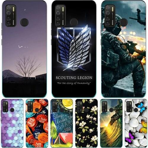 For Tecno Spark 5 5 Air 5 Pro Go 2020 Cases Silicone Soft TPU Back Cover Protective Cute Fundas Luxury Coque Bags
