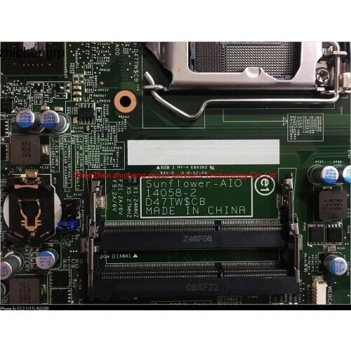 For DELL Inspiron 24 5459 5450 23.8" AIO WCWFJ Sunflower AIO 14058-2 D47TW S115X DDR3L Discrete graphics motherboard