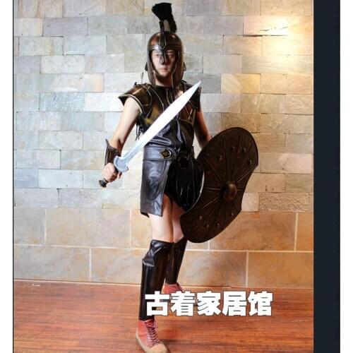 Armor costume /COS performance / ancient Rome Knight / Troy horse shield / commercial performance props