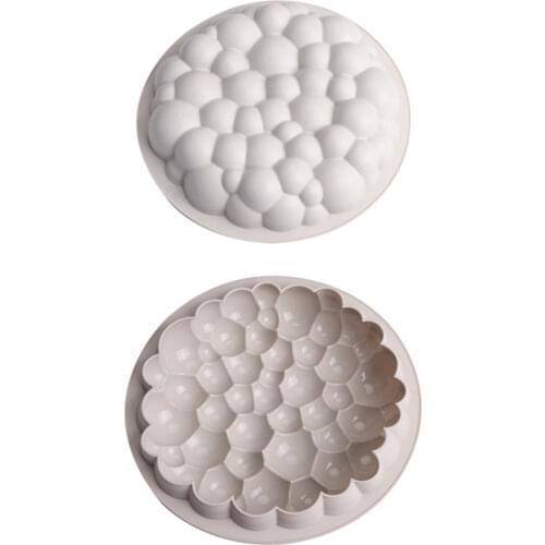 Round shape cloud silicone mold cloud mousse cake mold dessert silicone cake mousse mold dessert decoration cake tool cake tools