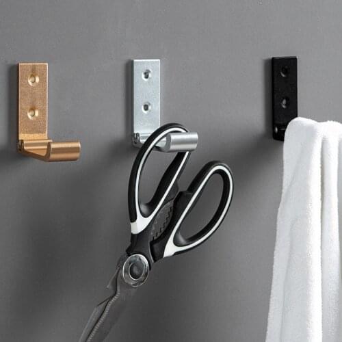Ginmino Wall hook aluminum telescopic towel hooks For kitchen and bathroom organizer Housekeeper on wall key holder