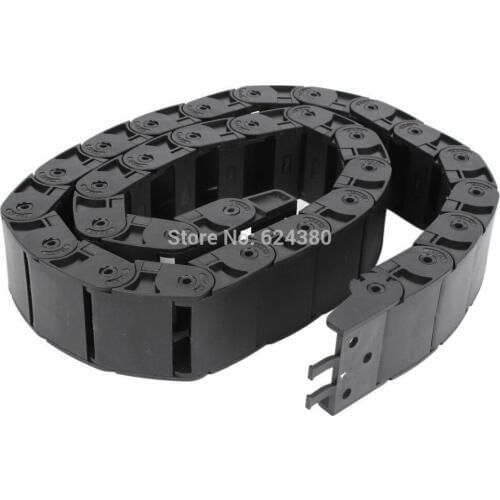 New 110cm 43 inch 1M 43" 3.6ft 18*37mm 18 x 37mm Towline Cable Drag Chain Wire Carrier Discount