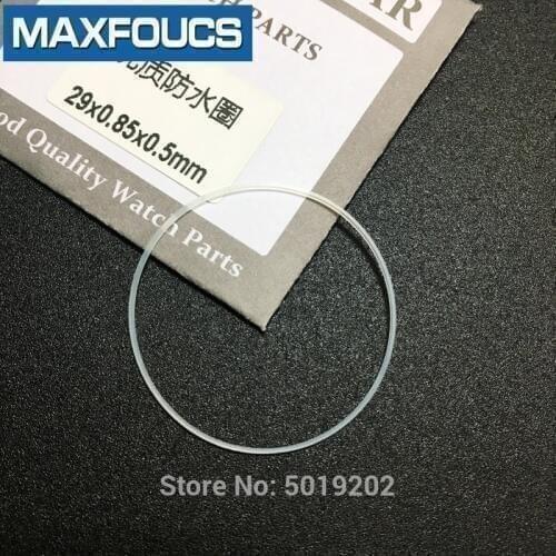 Plastic white gasket for crystal glass Internal diameter 25-29.5mm Thickness 0.5mm Watch parts Watch Accessories，1pcs