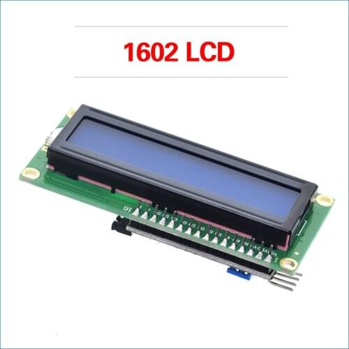S ROBOT LCD module Blue Green screen IIC/I2C 1602 for arduino 1602 LCD UNO r3 mega2560 LCD1602 RPI120