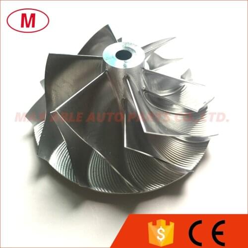 TD03 41.00/50.96mm 6+6 blades Forward Turbo Billet Compressor wheel/Turbocharger Aluminum 2618/Milling compressor wheel