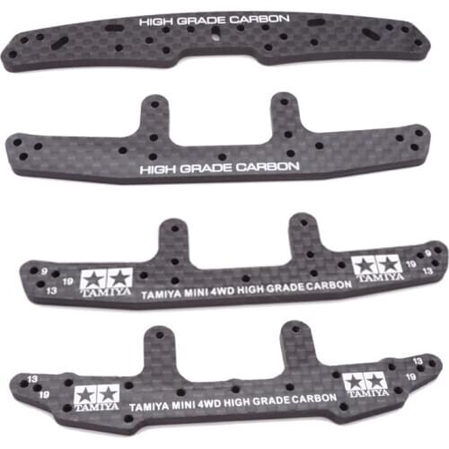 3mm carbon fiber self-made mini 4wd tamiya parts HG carbon rear roller stay and front very hard for MS S2 VS AR FMA chassis