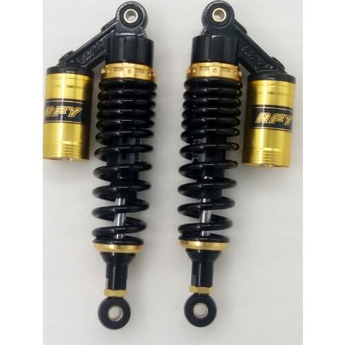 Universal 265mm 280mm 300mm Motorcycle Shock Absorber 7mm spring for HONDA YMAHA SUZUKI Kawasaki black