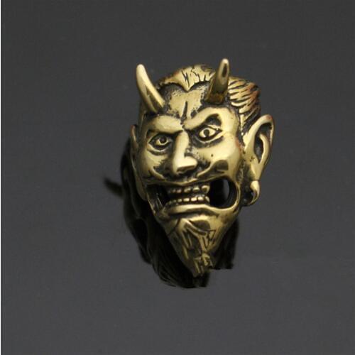 1PC Brass Devils In Animal Forms Ghost Screw Buckle Leather Belt Bracelet Bag Wallet DIY Multipurpose Accessories Pendant Tool