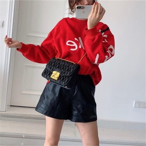 208# Aprilla 17cm 21cm Fashion lady Shoulder Bags Luxury Famous Brand Genuine real leather Woman Handbags Women messenger bags