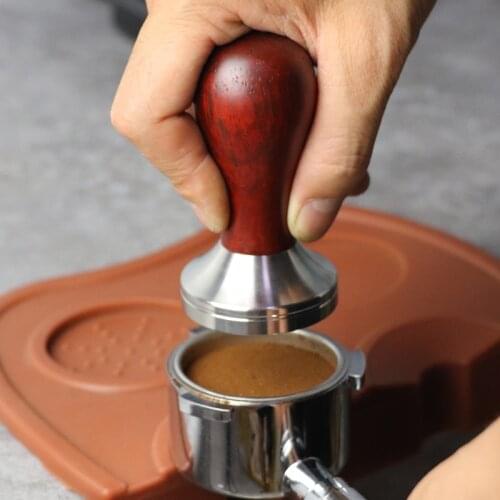 304 stainless steel 51mm Tamper Handmade Coffee Pressed Powder Hammer Espresso Maker Cafe Barista Tools Machine Accessories