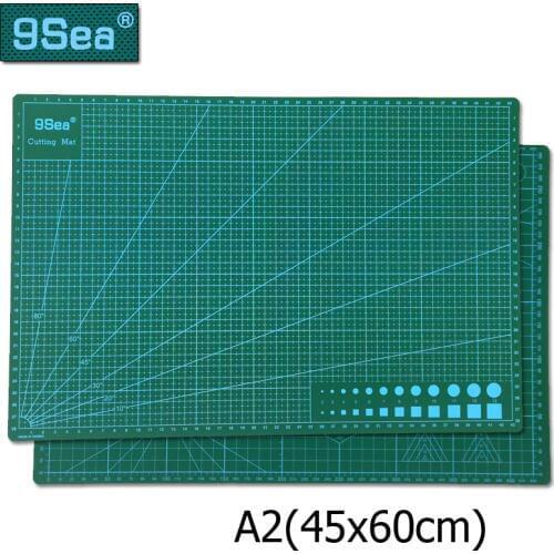 45cm * 60cm A2/A3 Pvc Rectangle Grid Lines Self Healing Cutting Mat Tool Fabric Leather Paper Craft DIY tools