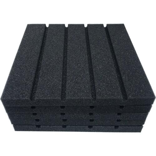 6pcs Recording Studio Soundproofing Acoustic Panels Foam Thick Sponge Light Weight Absorption Acoustic Promotion