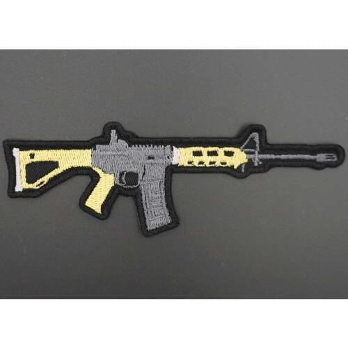 AR15 SAMURAI Embroidery Hook Backing Patch Army Tactical Boost Morale Badge In Bag Jacket Arm hat