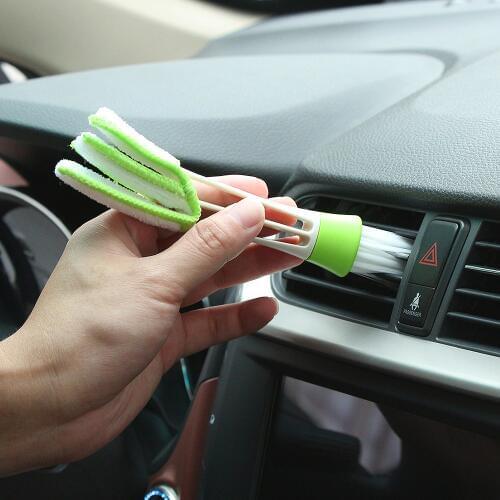 Car Washer Double Ended Car brush dust Tools For Audi A1 A3 A4 B6 B7 B8 B9 A6 C5 A5 Q7 Q5 TT A1 Q3 A8 A7 A2 S3 S4 R8 S line RS6