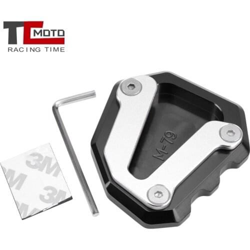 Fit For KTM Duke 790 Duke 2018 2019 Motorcycle Side Stand Enlarge Pad Support Plate