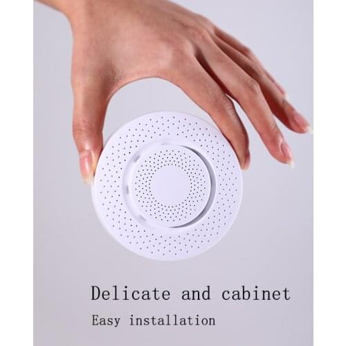 Wifi Zigbee Tuya Smart Carbon Dioxide Detector CO2 Gas Sensor Formaldehyde VOC Temperature Humidity Sensor APP Control Air Box