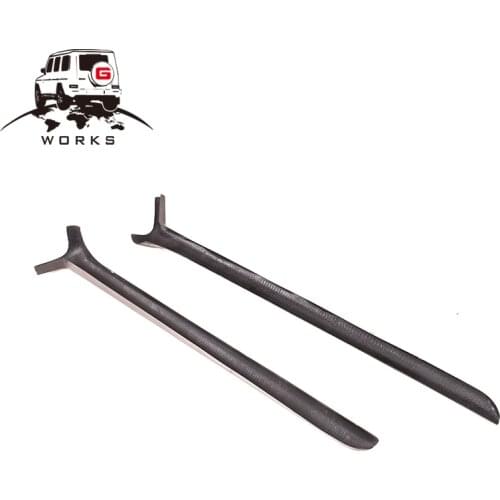 G wagon W463 A pillar fit for G-class W463 G500 G63 G65 G800 G350D 4x4 carbon fiber material front window side pillar