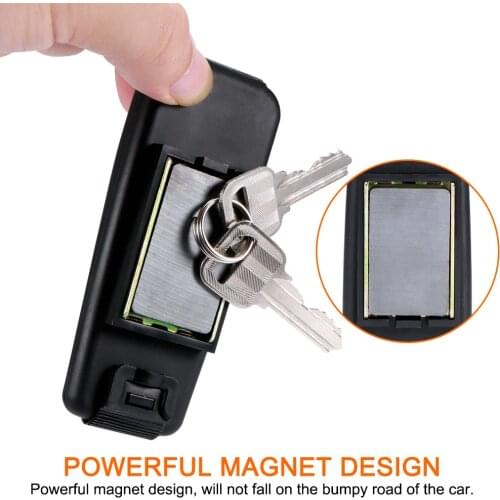 Powerful Magnet Clamshell Durable Automobile Spare Emergency Key Boxes Car Key Boxes Car Accessories