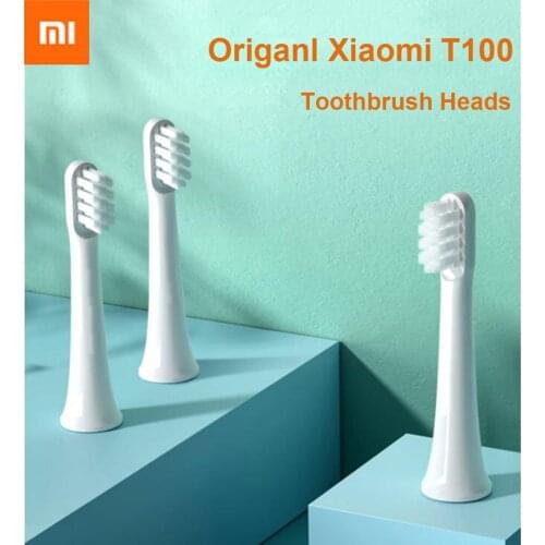 Xiaomi Original T100 Toothbrush Replacement Teeth Brush Heads Mi Smart Electric T100 Toothbrush Heads Replacement Heads