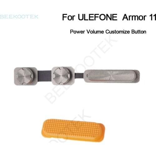 New Original For Ulefone Armor 11 Cell Phone Power Volume Key Customize Button Key Accessories Parts For Ulefone Armor 11 Phone