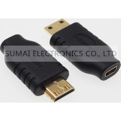 Mini HDMI C male to Micro HDMI D Female Socket Adapter HDMI JACK