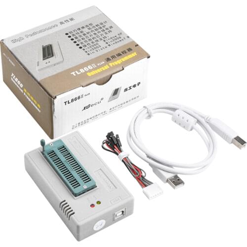 TL866II Plus EEPROM PIC AVR TL866A TL866CS USB Universal BIOS NAND Programmer 24 93 25 mcu Bios EPROM