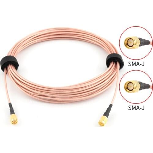 PURELINE RG316 Cable SMA Male to SMA Male Female Nut Bulkhead Extension Coax Jumper Pigtail WIFI Router Antenna RF Coaxial Cable