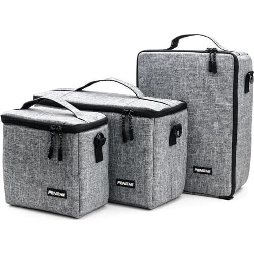 Roadfisher Thick Photography Protector Camera Carry Bag Insert Partition Case Divider For DSLR SLR Lens Canon Nikon Sony Pentax