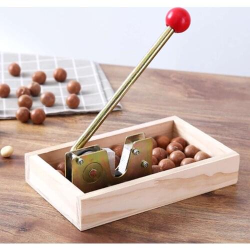 Nut Tongs Nutcracker Walnuts Heavy Duty Macadamia Opener Peeling Machine With Durable Metal Handle for Hazelnuts Almonds