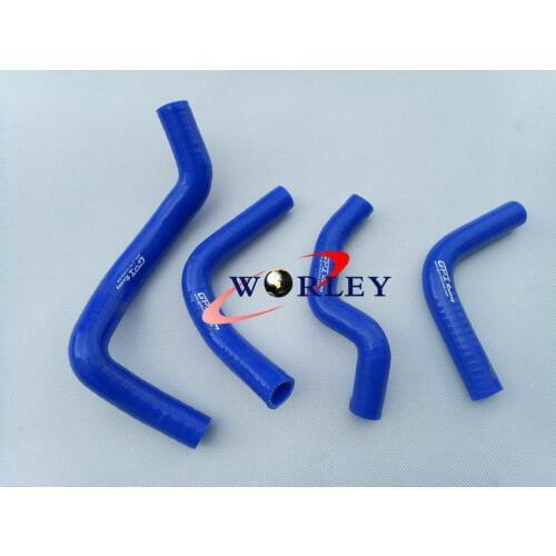 For SUZUKI DRZ400E 2002-2007 K2/K3/K4 2003 2004 05 06 silicone radiator hose BLUE