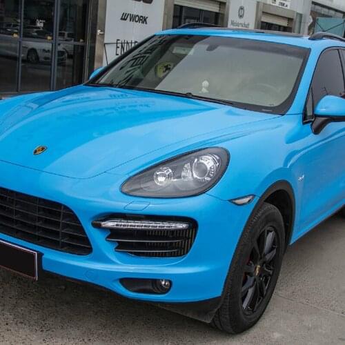 1.52*18M Super Glossy Dark Blue Film Car Protection Film Whole Car Vinyl Wrap